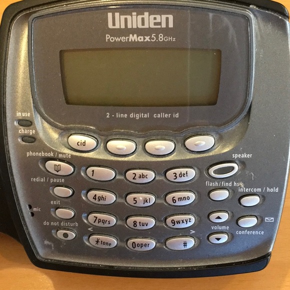 2-Line Cordless Speakerphone Uniden TRU8866 - Picture 5 of 10